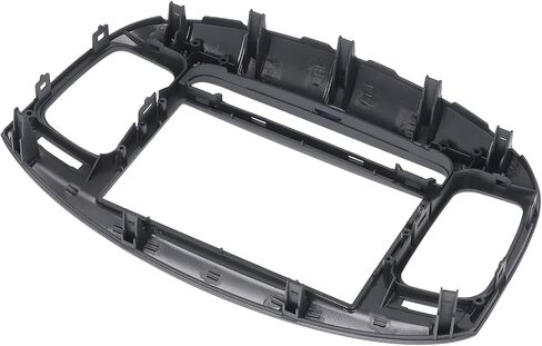KIMISS 2DIN Car Stereo Radio Fascia Dash Panel, ABS Car Fascia DVD Installation Trim Panel Frame Replacement for Accent 2009‑2012 in Saudi Arabia