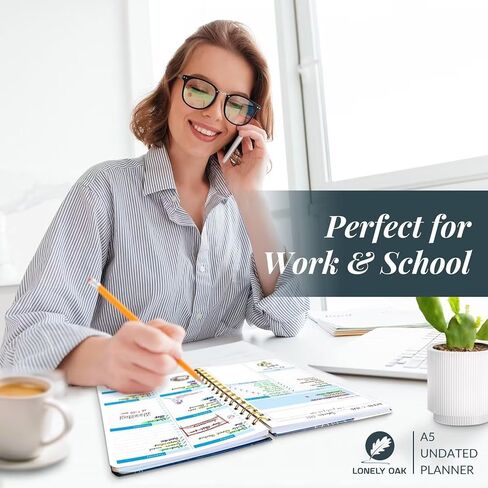 مخطط أسبوعي غير مؤرخ، مخطط تكوين العادات/تعزيز المهارات، جدول الأهداف الأسبوعية، مخطط أكاديمي، متتبع العادات لمدة 57 أسبوعًا، مخطط يومي غير مؤرخ، مجلة الامتنان (الطاووس الأخضر) in Kuwait