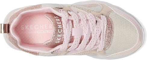 Skechers Girl's Street Uno Lite-Metallic Steps Sneaker in Saudi Arabia