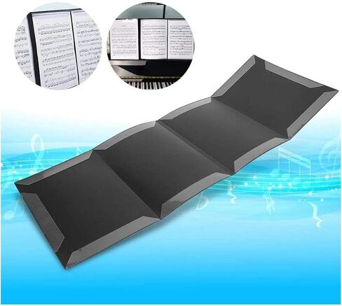 6 pages waterproof sheet music storage, sheet music folder, extension clip, for piano guitar in Kuwait