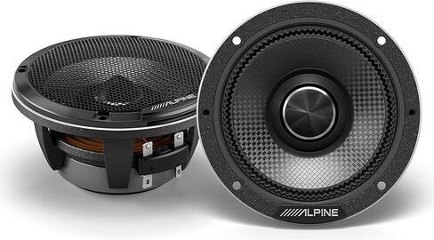 Alpine HDZ-653 Status Hi-Res Series 6-1/2" 3-Way Component System in Saudi Arabia