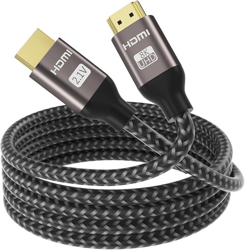 MT-VIKI 8K@60Hz HDMI Cable 4K@120Hz, 48 Gbps HDCP2.2& 2.3, Ultra High Speed HDMI Certified-【3.3FT/1M】 in Kuwait