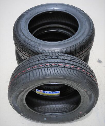 إطار شعاعي لسيارة الركاب Forceum Trideka لجميع المواسم - 185/65R14 185/65/14 185/65-14 86H نطاق تحميل SL 4-Ply BSW جدار جانبي أسود UTQG 400AA in Saudi Arabia