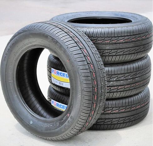 إطار شعاعي لسيارة الركاب Forceum Trideka لجميع المواسم - 185/65R14 185/65/14 185/65-14 86H نطاق تحميل SL 4-Ply BSW جدار جانبي أسود UTQG 400AA in Saudi Arabia