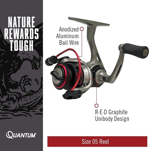 بكرة دوارة كوانتوم درايف، بكرة صيد مستمرة مضادة للانعكاس مع تروس ناعمة ومحاذاة بدقة in Kuwait