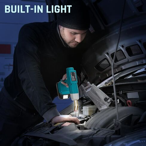 Cordless Plastic Welder for Makita 18V LXT Battery, Hipoke 80W Plastic Welding, Hot Stapler, Hot Stapler Kit, Plastic Welder Gun, Welding Systems, Car Bumper Repiar Kit(Tool Only) in Saudi Arabia
