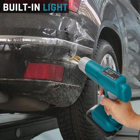Cordless Plastic Welder for Makita 18V LXT Battery, Hipoke 80W Plastic Welding, Hot Stapler, Hot Stapler Kit, Plastic Welder Gun, Welding Systems, Car Bumper Repiar Kit(Tool Only) in Saudi Arabia