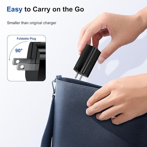 شاحن USB C بقدرة 65 وات، شاحن GaN PD3.0(PPS)، محول قابل للطي من النوع C مع شاحن حائط سريع بثلاثة منافذ متوافق مع MacBook Pro/Air، iPad Pro، Galaxy S22/S21، HP Spectre، Note20/10+، iPhone 14 / برو، وأكثر in Kuwait