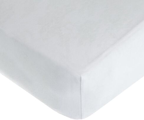 American Baby Company 100% قطن جيرسي طبيعي، ملاءة جيب عميقة للغاية مقاس 7.5 بوصة مصممة لمرتبة سرير أطفال صغيرة مقاس 5 بوصات، باللون الأبيض، للأولاد والبنات، عدد 1 (عبوة من قطعة واحدة) in Kuwait