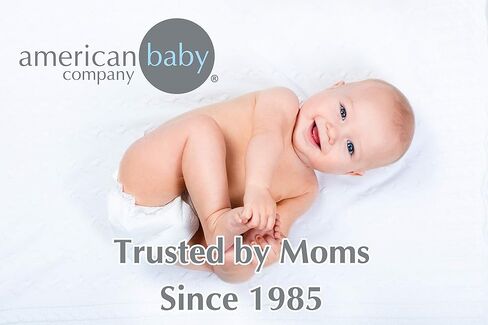 American Baby Company 100% قطن جيرسي طبيعي، ملاءة جيب عميقة للغاية مقاس 7.5 بوصة مصممة لمرتبة سرير أطفال صغيرة مقاس 5 بوصات، باللون الأبيض، للأولاد والبنات، عدد 1 (عبوة من قطعة واحدة) in Kuwait