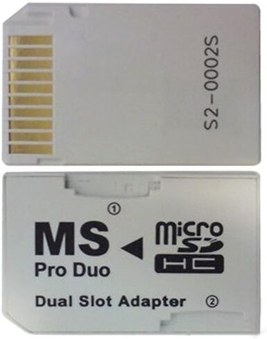 Sintech Micro SD to PSP Memory Stick PRO Duo MagicGate Adapter Card,Compatible with Sony Playstation Portable/Camera/Handycam in Saudi Arabia