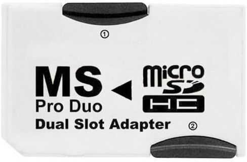 Sintech Micro SD to PSP Memory Stick PRO Duo MagicGate Adapter Card,Compatible with Sony Playstation Portable/Camera/Handycam in Saudi Arabia