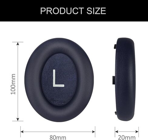 Bose NC700 Replacement Ear Pads for Bose 700 (NC700) Wireless Headphones, Ear Pads Cushions High-Density Noise Cancelling Foam,Made of Soft Protein Leather - NC700-navy Blue. in Saudi Arabia
