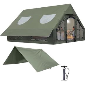 خيمة تخييم قابلة للنفخ مع مضخة، خيام قابلة للنفخ للتخييم في 4 فصول، خيمة قابلة للنفخ مقاومة للماء سهلة الإعداد، خيمة تخييم in Kuwait