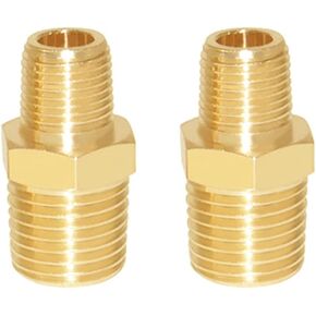 Joywayus 3/4" NPT Male × 1" NPT Male Brass Pipe Fitting Adapter