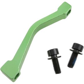 Green Disc Brake Caliper Mounting Adapter for OD-180mm Bicycle Disc Brake System -1PCS