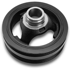 A-Premium Engine Harmonic Balancer Crankshaft Pulley Compatible with Bucik, Chevy, GMC, Cadillac, Hummer, Isuzu & Saab Vehicles - 4.8L 5.3L 6.0L 6.2L - Escalade, Silverado, Tahoe, Sierra, Yukon & More