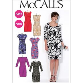 McCall's Pattern Company M7085 Misses'/Miss Petite Dresses, Size A5