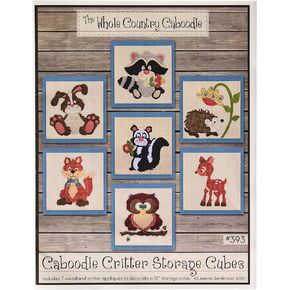 Whole Country Caboodle Caboodle Critter Storage Cubes Pattern