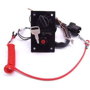 Boat Engine 37100-96J24 37100-96J25 Single Ignition Key Switch Panel for Suzuki Outboard Motor