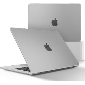 May Chen Compatible with MacBook Air 15 Inch Case Model A2941 M2 A3114 M3 Chip 2023 2024 Release, Protective Cover Laptop Hard Case with Keyboard Cover, Gray Finish