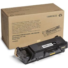 Phaser 3330 Black High Capacity Toner Cartridge 106R03622 (1-Pack) - Compatible Toner Cartridge Replacement for Xerox Phaser 3330 WorkCentre 3345 3335 Printer