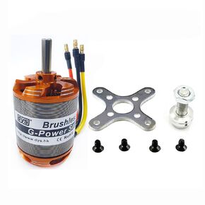 DYS D3548 790KV/900KV/1100KV Brushless Outrunner Motor 2-5S for Multi-Copter/Fixed-Wing Aircraft/Helicopters (D3548 1100KV)