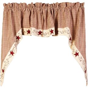 Country House Collection Stars and Berries Country Swag, 72 x 36 inch