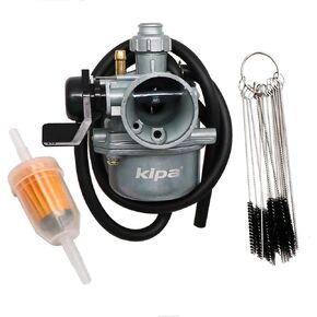KIPA Carburetor for XR70R 1997-2003 CRF70F 2004-2012, OEM 16100-GCF-672 With Fuel Filter & Carbon Dirt Jet Cleaner Tool Kit