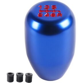 Shift Knob, Gear Shift Knob Manual 6 Speed Shift Knob, Type R 6 Gear Shift Knob Shifter (Blue)
