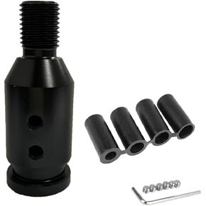 Universal Gear Shift Knob Adapter, Shifter Knob Adapter for Non-Threaded Shifters M12x1.25
