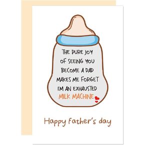 Thank You Father's Day Card, Thanks for The Genes Card for Dad, Funny Birthday Day Card from Daughter Son