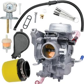 0470-449 Carburetor Assembly Fits for Arctic Cat ATV 400 500 FIS TBX 2000 2001 2002 2003 0470-390 0470-433 with Fuel Valve Petcock