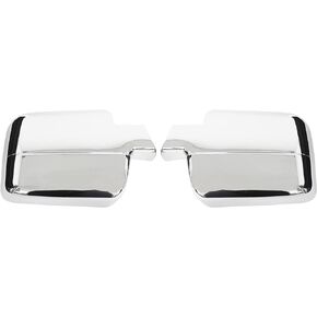 NewYall Pair Chrome Full Door Side Mirror Cover Cap Trim for Ford F-150 2004-2008 Left and Right Side Overlay Stick on