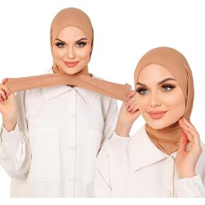 Instant Hijab Scarf For Women, Premium Jersey Head Scarf Wrap, Practical Jersey Hijab, Women Muslim Instant Hijab