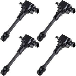 OCPTY Coil Pack of 4 for Nissan for Sentra for Almera 1.8L L4 Replacement for UF351 22448-6N015 22448-6N011 22433-6N015 C1397