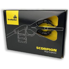 Scottoiler Scorpion Dual Injector - Twin Feed applicator for All Scottoiler Chain Oiler Systems - SO-5000…