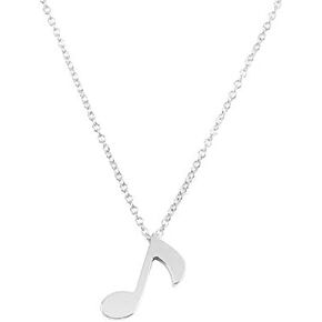 Sterling Silver Music Necklace Music Lovers Pendant Necklace for Music Enthusiasts Prepare