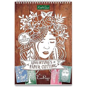 Adventures in Paper Cutting | Series Six (6) | Papercut Template Pad | by Katy Sue