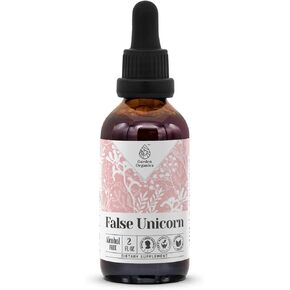 False Unicorn Alcohol-Free Natural Tincture Extract, Immune System Booster, Liquid Drops Made from 100% False Unicorn (Chamaelirium luteum) Dried Root (2 fl oz)