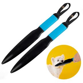 Dog Breaker Stick - No-Bite Training Bar Tool, Chew Toy | Used for Deterrent, Pet Fight Aggression Stopper & Self-Defense - Protection Supplies for Small to Large Pitbull, K9 Canine (Blue, 2PCS)