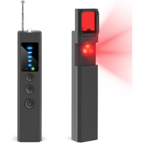 Hidden Camera Detectors, Camera Detector Spy Camera Finder, GPS Tracker Detector, Bug Detector & Camera Finder, Listening Device Detector for Travel, Hotels, Home, 5 Levels Sensitivity