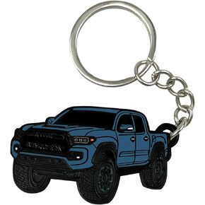 For Tacoma Keychain，For Toyota Tacoma Accessories 2016-2023，Metal Keychain