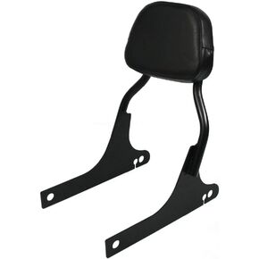 Upright Backrest Pad Sissy Bar for Harley Dyna 2006 Up (A, Dyna Street)