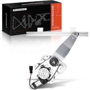 A-Premium Power Window Regulator with Motor Compatible with Saturn SL SL1 SL2 1996-2002 SW1 1996-1999 SW2 1996-2001 Rear Right Passenger Side