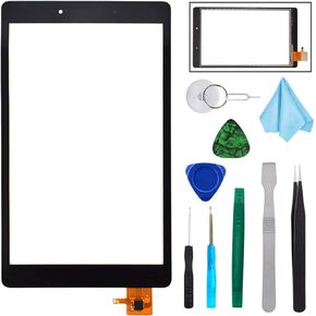 Black SM-T290 Touch Digitizer Glass Screen Replacement for Samsung Galaxy Tab A 8.0 2019 Wi-Fi SM-T290 T290(NO LCD)