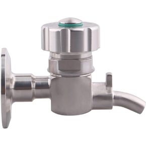DERNORD Stainless Sampling Valve Beer Sample Valve with Tri Clamp End