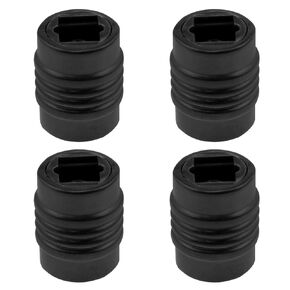 Fiber Optic Cable Coupler Audio Extension Adapter Female to Female Optical Fiber Extension Adapter 4PCS