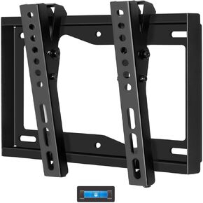 Mounting Dream TV Wall Mount RV TV Mount for Most 17-42" TVs, Tilt TV Mount Bracket up to VESA 200 x 200mm and 44 LBS Loading, Fits for Single/ 8" Wood Studs, Low Profile and Space Saving MD2268-S