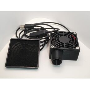 Hose Dryer with Filter Compatible with CPAP and BIPAP Hoses, USB Powered and Nearly Silent. (Include Both AC Adapter and Speed Control/Timer)